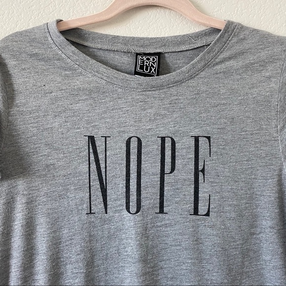 “Nope” Graphic Tee Modern Lux - Picture 2 of 4